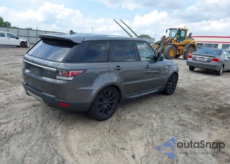 2016 Land Rover Range Rover Sport 3.0L V6 Supercharged Hse из США, поврежденный, VIN SALWR2PF0GA659599